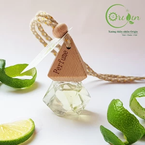 Tinh dầu treo xe khử mùi oto, chống say xe - Tinh dầu chanh xanh Origin 6.5ml
