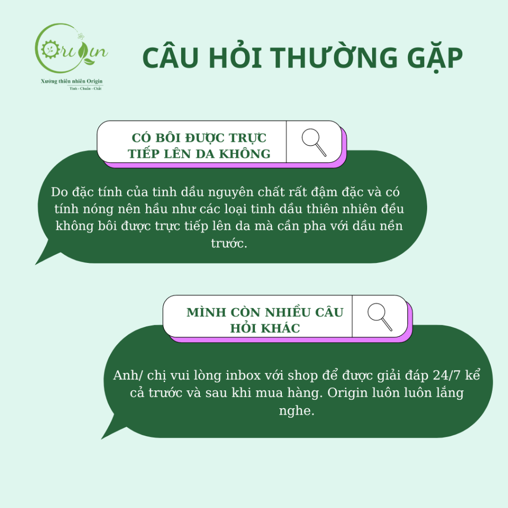 Tinh dầu treo xe khử mùi oto, chống say xe - Tinh dầu chanh xanh Origin 6.5ml