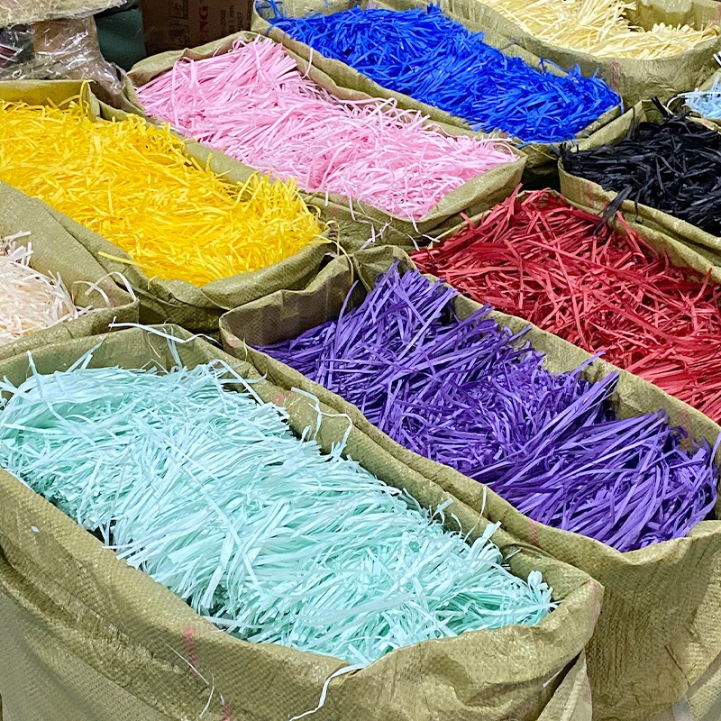 1Kg Đủ Màu Giấy Rơm Vụn Trang Trí Hộp Quà, Giỏ Quả [Hàng Trung Đẹp ...