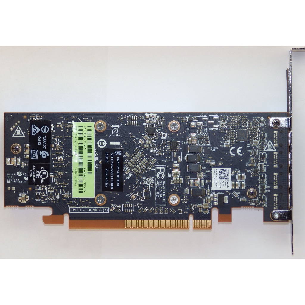 美品 AMD Radeon Pro WX 4100 GDDR5 4G LP
