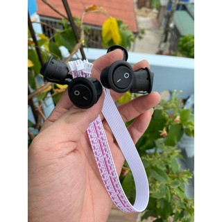 02 cái  Công tắc-ổ cắm-rơ le-đèn led thay thế cho hộp đồng hồ xoay , Hộp lắc, Hộp tích cót đồng hồ cơ-Winder watch