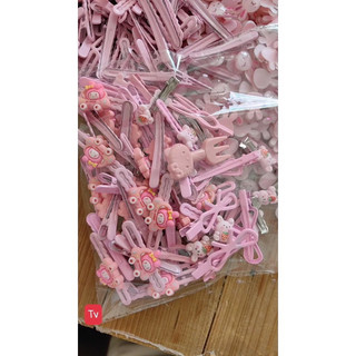 Set 50 kẹp tóc màu hồng, màu xanh cho bé gái siêu dễ thương phong cách hàn quốc 🌸 tuyển sỉ🌸