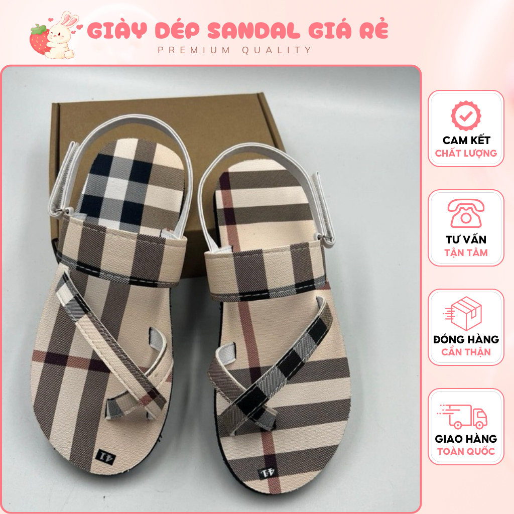 Dép Sandal Nữ Đế Cao Su Cao Cấp Chất Liệu Đế Tpr Chống Trơn Trượt Độ Bền Cao Keo Bám Dính Tốt
