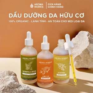 Dầu Dưỡng Da Aroma Works Face & Hair Oil - dưỡng da, cấp ẩm, xóa mờ nếp nhăn