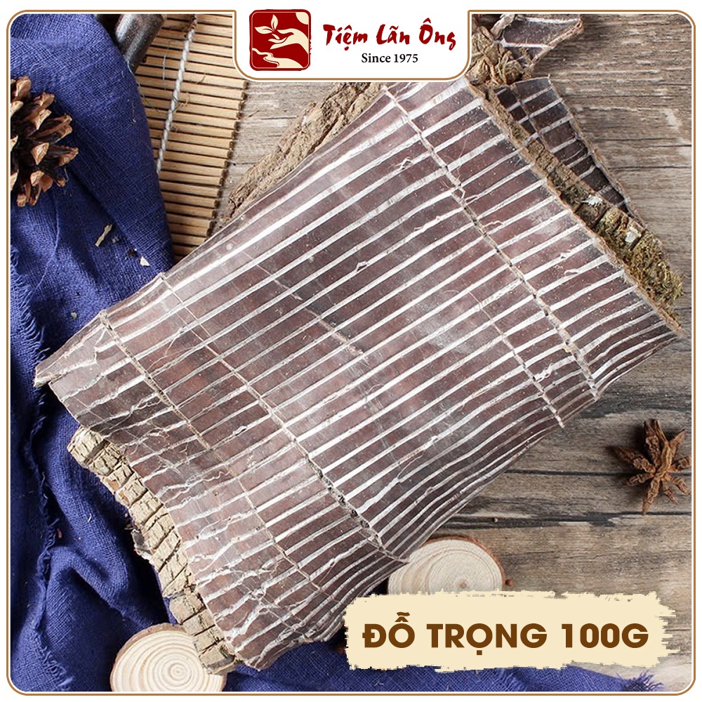 Đỗ trọng bắc 100g, đỗ trọng khô dập sợi đẹp - Tiệm lãn ông