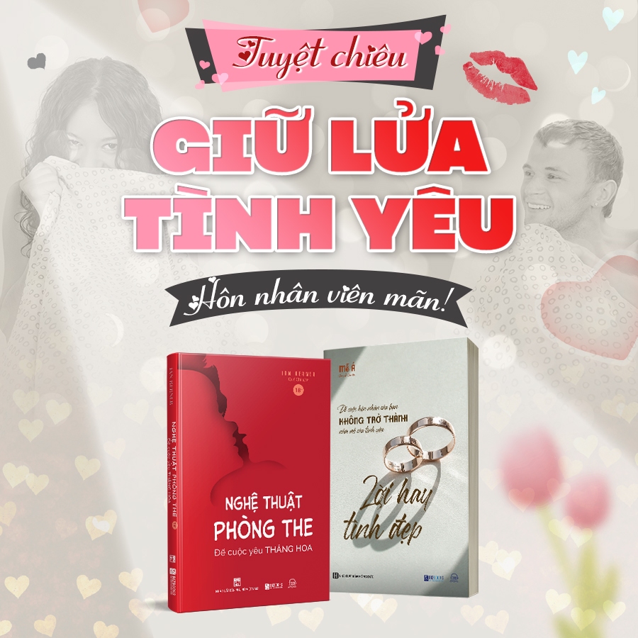 Bộ Sách Giữ Lửa Hôn Nhân: Nghệ Thuật Phòng The Và Lời Hay Tình Đẹp - BizBooks