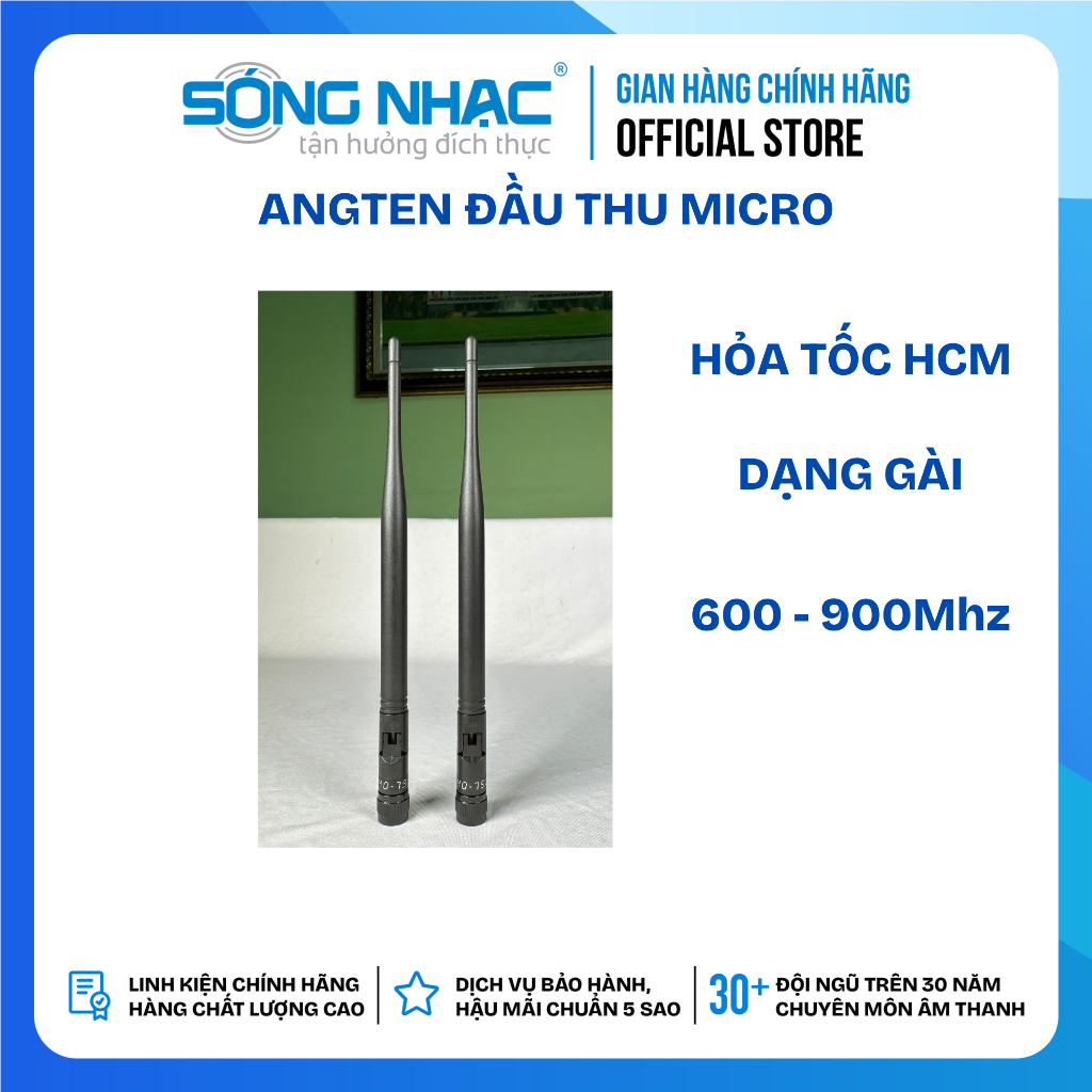 Linh kiện micro - Angten 840mhz (Cây) | Shopee Việt Nam