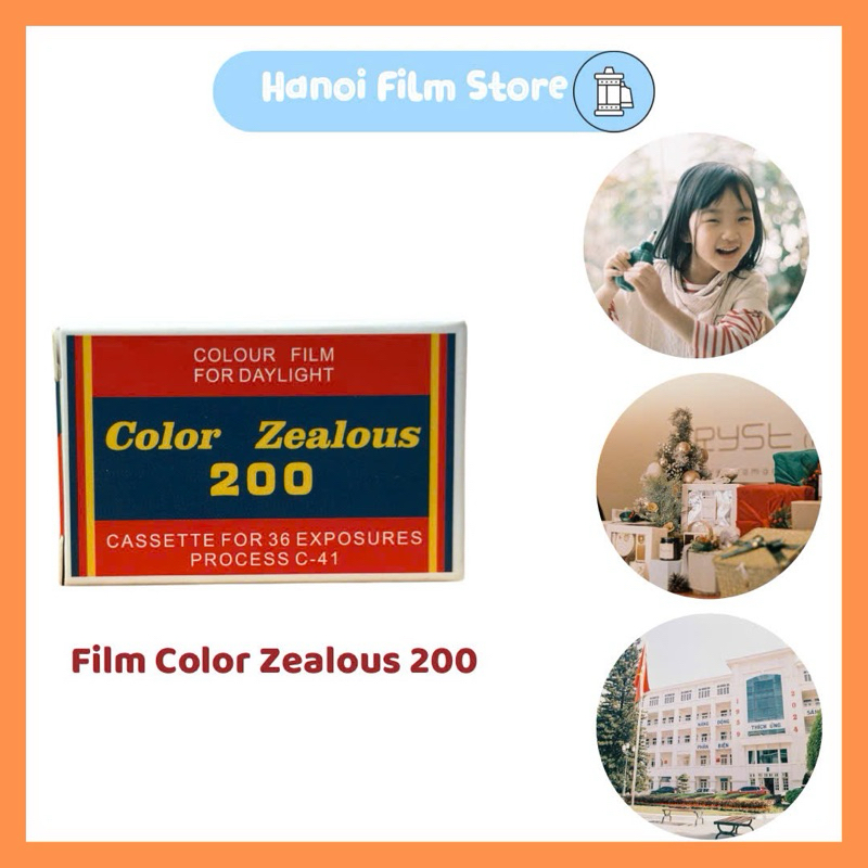 [Hanoi Film] Film Color Zealous 200 | Shopee Việt Nam