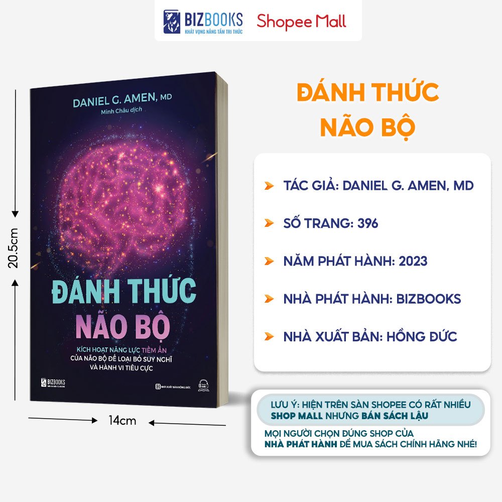 Bộ Sách Kích Hoạt Tiềm Năng Não Bộ: Đánh Thức Não Bộ Và Trí Nhớ Minh Mẫn, Tư Duy Sắc Sảo - Bizbooks