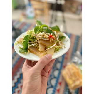 Da Trâu Muối Chua Đặc Sản Tây Bắc. Bì Trâu Muối Chua Người Thái Sơn La