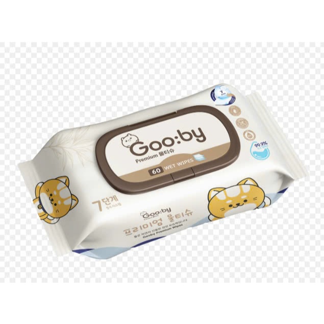 Khăn ướt Gooby 60 tờ cho bé
