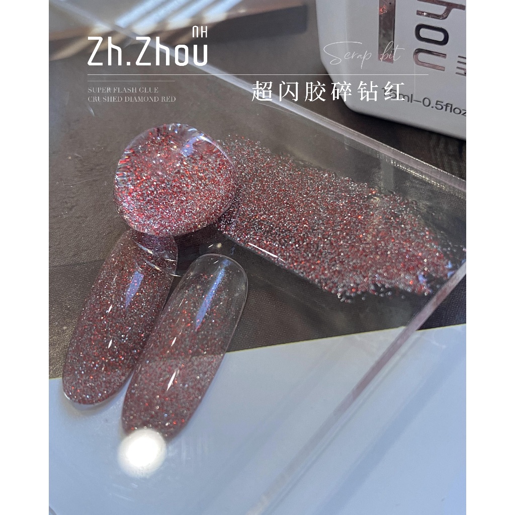Sơn flash cao cấp, sơn flash bạc, sơn flash đỏ Zh.Zhou.Sơn gel nhũ flash kim tuyến siêu sáng chính hãng ,Zh.Zhou