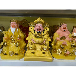 Thần tài thổ địa Đá trang trí trưng bày ban thờ thần tài đồ thờ cúng phong thuỷ tài lộc