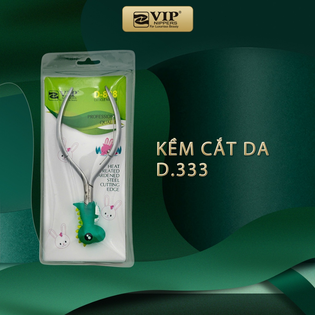 Kềm Cắt Da Inox Đầu Thú, Mang Bán Nguyệt, Siêu Cute