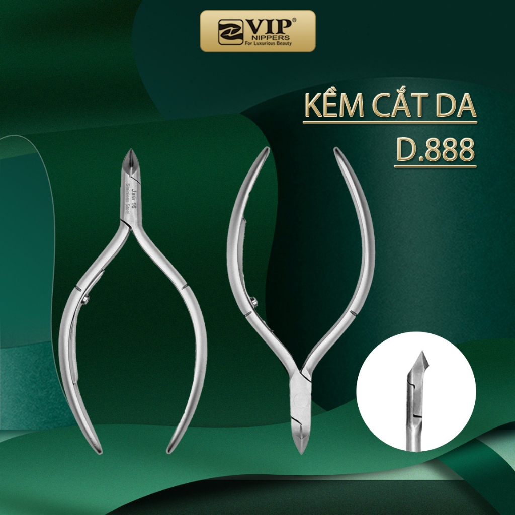 Kềm Cắt Da Inox Đầu Thú, Mang Bán Nguyệt, Siêu Cute