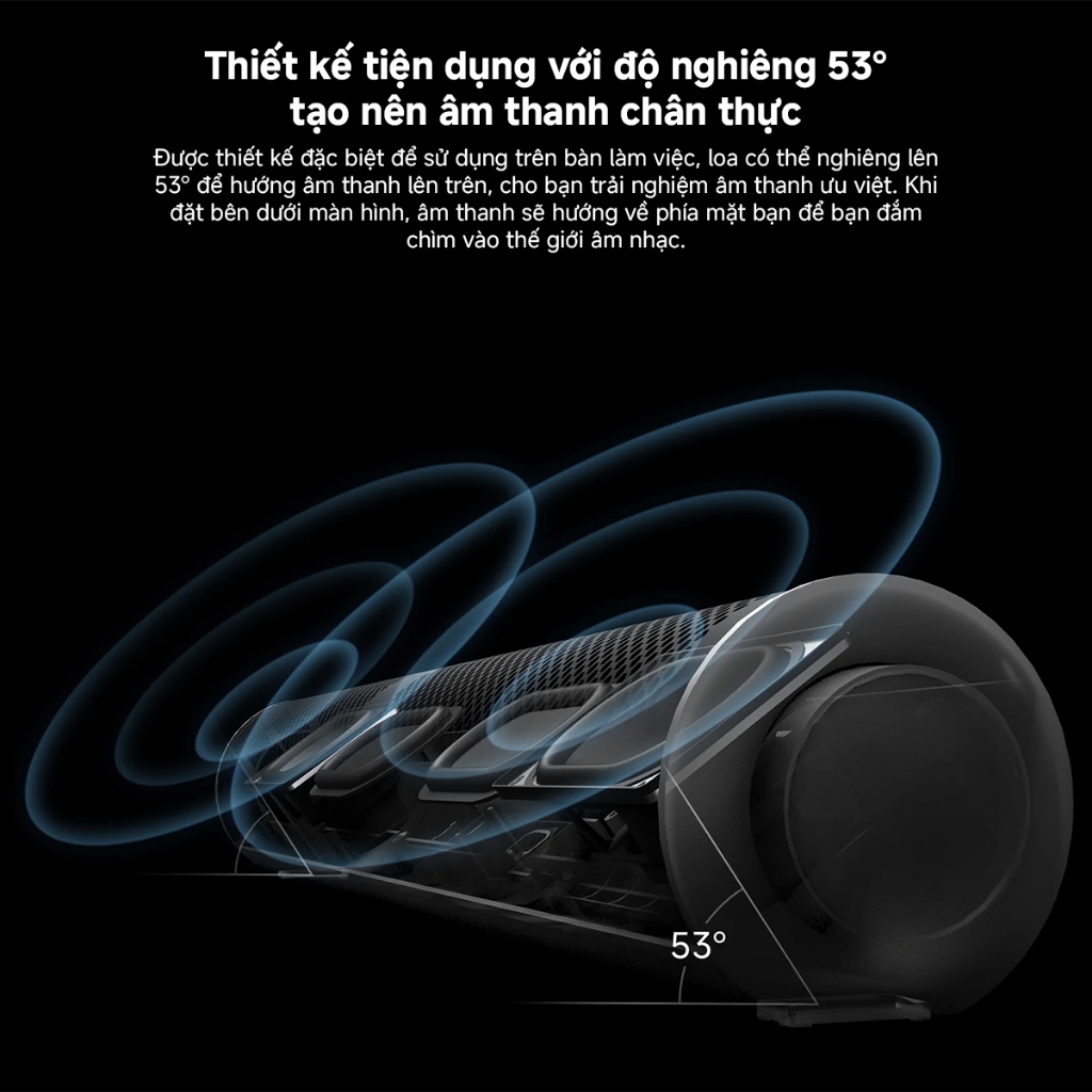 Ảnh Loa Bluetooth Để Bàn Xiaomi Desktop Speaker - Micro Tích Hợp - Kết Nối Bluetooth - Đèn Đổi Màu RGB 3