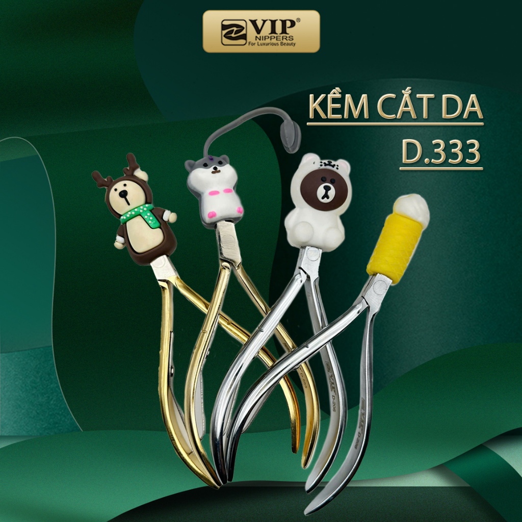 Kềm Cắt Da Thép Đầu Thú, Mang Vuông, Siêu Cute