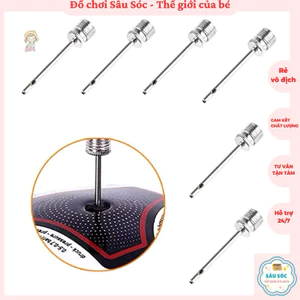 Set lưới Kim bơm bóng rổ, bóng chuyền, kim bơm bóng thể thao tiện dụng