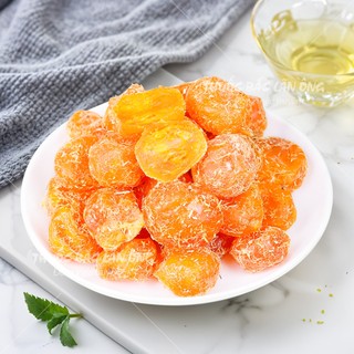 Quất tắc cam thảo sấy nguyên trái 100g, ô mai quất tắc dẻo thơm, vị chua ngọt - Lãn Ông