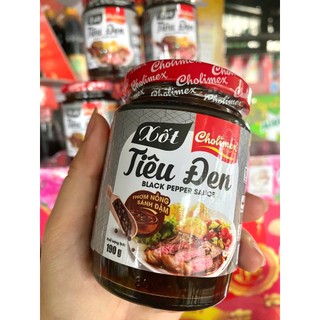 Xốt tiêu đen keo thủy tinh Cholimex