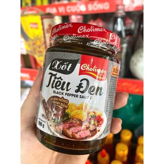 Xốt tiêu đen keo thủy tinh Cholimex