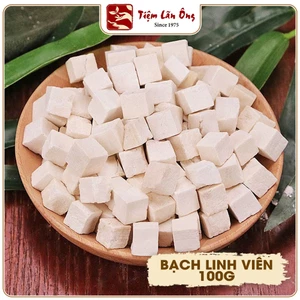 Bạch linh 100g, bạch phục linh viên, trà bạch linh, khô, thơm, không lẫn tạp chất - Tiệm lãn ông