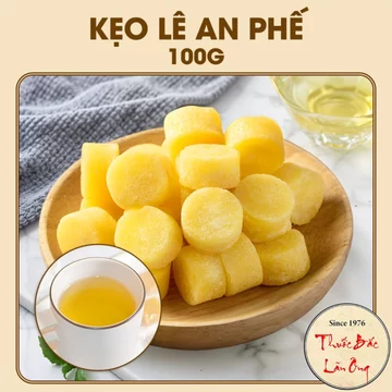 Kẹo lê an phế 100g, kẹo ngậm ho mật ong, thơm miệng, thanh nhiệt, tiêu đờm, phù hợp mọi lứa tuổi