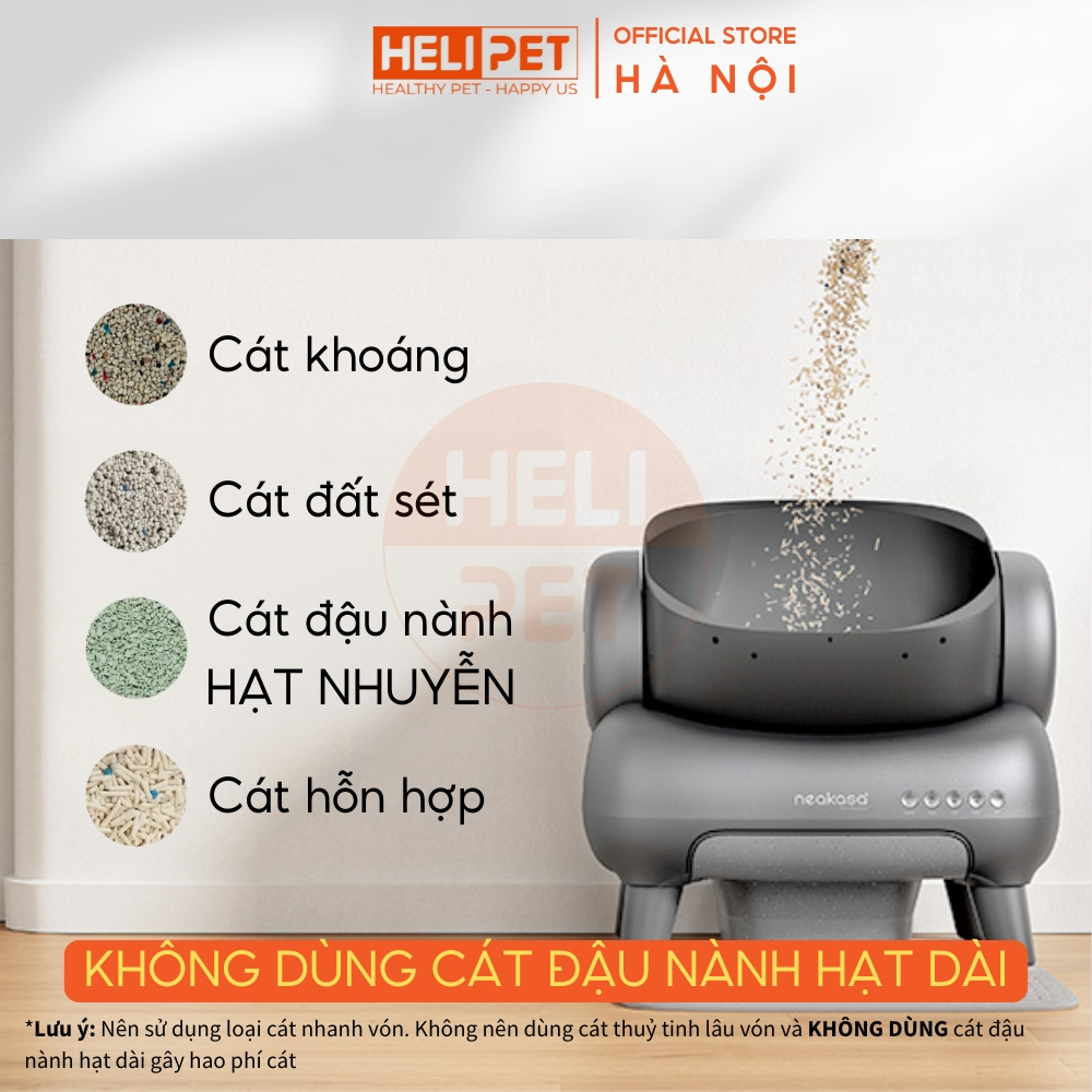 Ảnh [New 2025] Máy Dọn Phân Mèo Neakasa M1 Thiết Kế OPEN-TOP Phù Hợp Cho Nhiều Mèo, Mèo Lớn Đến 15Kg 3