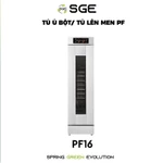 Tủ Ủ Bột/ Tủ Lên Men Thực Phẩm SGE PF16 Điều Chỉnh Nhiệt, Độ Ẩm Chính Xác 3 Kích Cỡ Tiêu Chuẩn Inox — ảnh 1