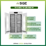Tủ Ủ Bột/ Tủ Lên Men Thực Phẩm SGE PF16 Điều Chỉnh Nhiệt, Độ Ẩm Chính Xác 3 Kích Cỡ Tiêu Chuẩn Inox — ảnh 6
