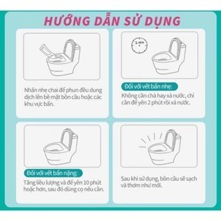 Nước tẩy bồn cầu LOGESKI 500ml