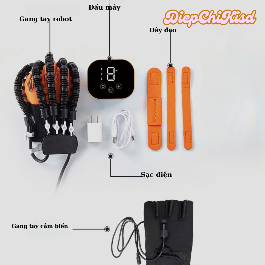 Gang tay robot tập phục hồi chức năng bàn tay sau tai biến