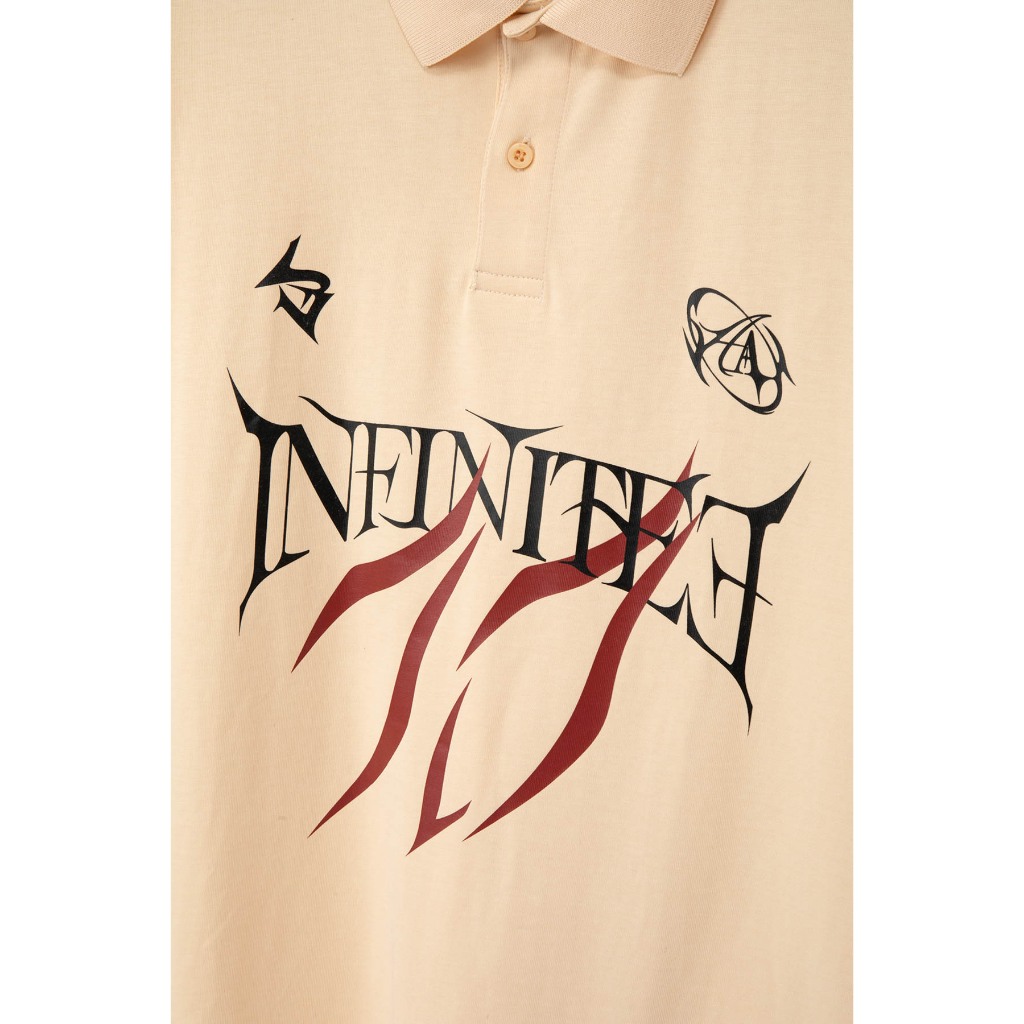 Áo Polo BOO Unisex Dài Tay In Graphic Infinitee 10 BOOLAAB