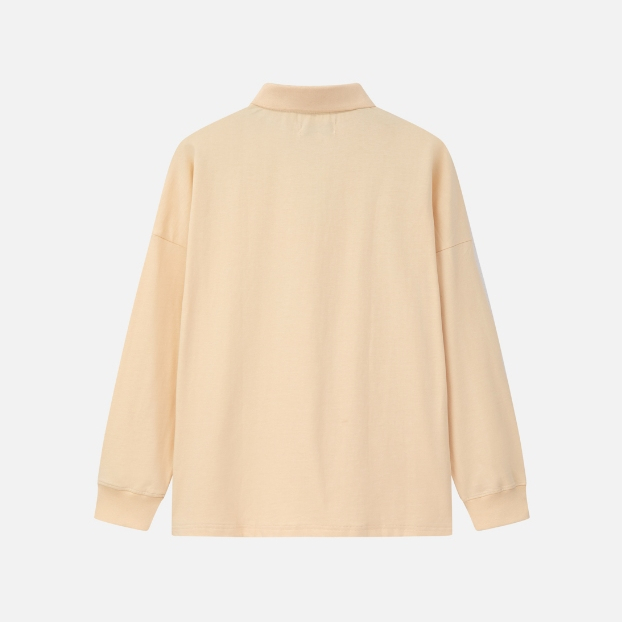 Áo Polo BOO Unisex Dài Tay In Graphic Infinitee 10 BOOLAAB