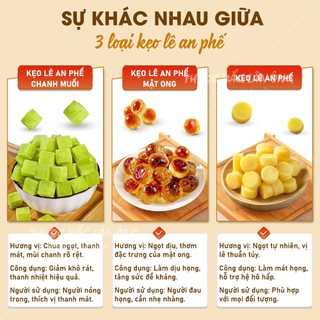 Kẹo lê an phế mật ong 100g, kẹo ngậm ho, tiêu đờm, giảm ho, phù hợp mọi lứa tuổi - Lãn Ông