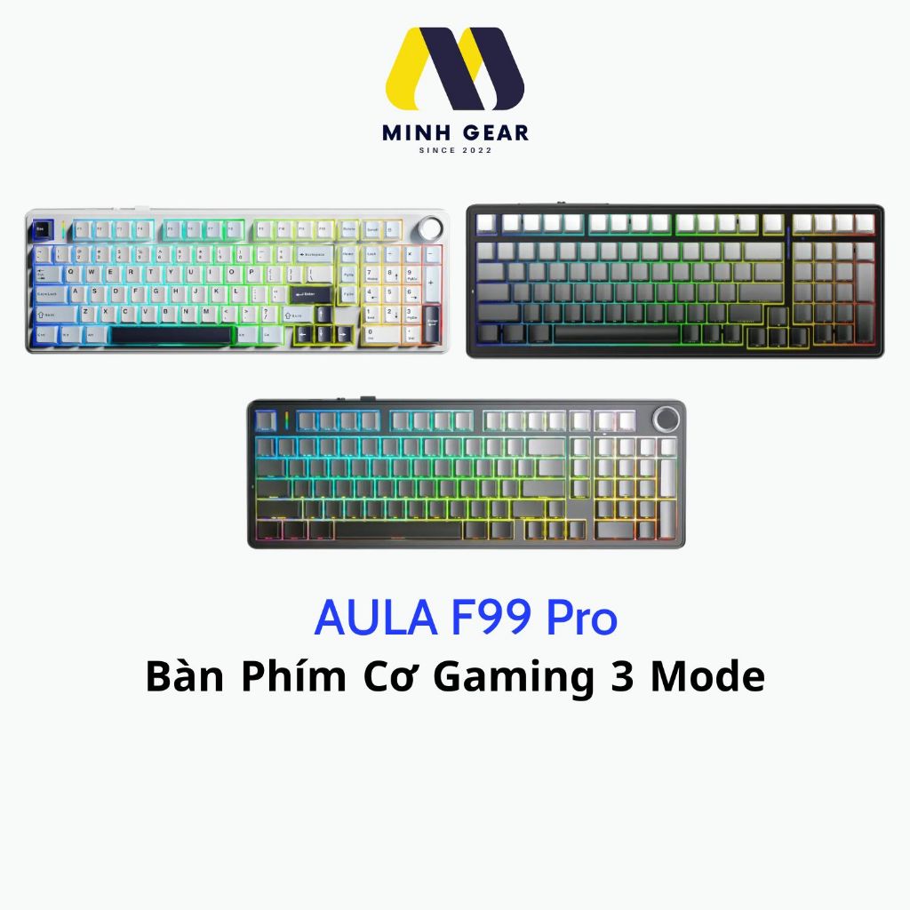 F99 PRO BÀN PHÍM CƠ GAMING 3 MODE - Hàng Chính Hãng | Shopee Việt Nam