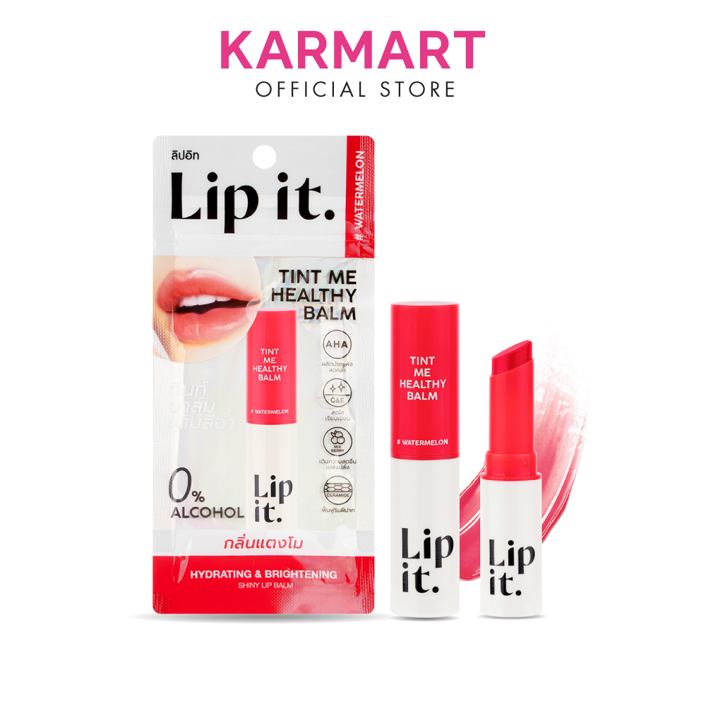 Ảnh Son Dưỡng Môi Có Màu Lip It Tint Me Healthy Balm Hạn Chế Môi Khô, Làm Đều Màu Môi 3g 2