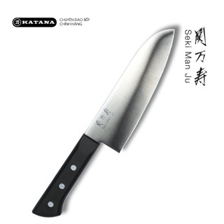 Dao bếp thái đa năng cao cấp KAI Ấn Seki ManJu Santoku - BE0579 (165mm)