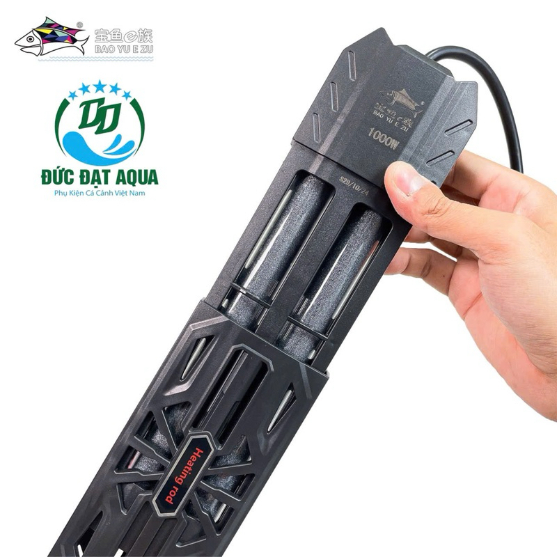 sưởi bể cá Baoyu BY-S800 VÀ E400 - 600W-800W-1000W-1200W-1500W Bảo hành 1 năm 8