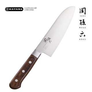 Dao bếp Nhật cao cấp KAI Benifuji Santoku - Dao thái đa năng AB5437 (165mm)