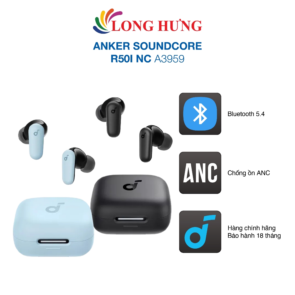 Tai nghe Bluetooth True Wireless Anker Soundcore R50i NC A3959 - Hàng chính hãng | BigBuy360 - bigbuy360.vn