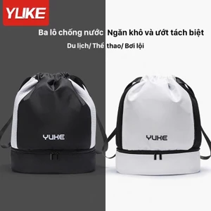 Balo Tập Gym Chống Nước, Túi Đeo Chống nước YUKE B21010 có ngăn để giày dép riêng