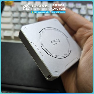 Pin Dự Phòng Sạc Không Dây Từ Tính 5000mAh UZD006 - Hàng Nội Địa Trung Siêu Mỏng Nhỏ Nhẹ