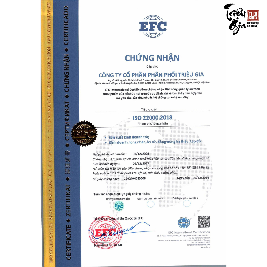 Ảnh Set trà thảo mộc Triệu gia tứ vị giúp ngủ ngon, đẹp da, trà đông trùng hạ thảo tăng cường sức khỏe 2