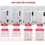 Máy sưởi dầu 15 thanh không khô da Nhập Khẩu Fujihome, quạt sưởi ấm phòng 30m2 điều chỉnh nhiệt độ ko đốt oxy an toàn