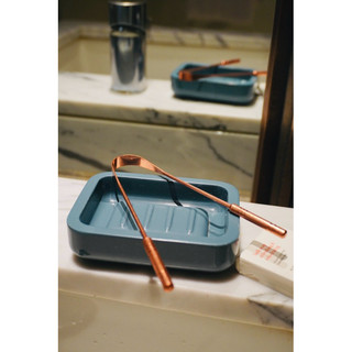 [COPPER TONGUE CLEANER+tặng túi đựng] Cạo lưỡi Đồng đỏ NGUYÊN CHẤT - AYUVERDA