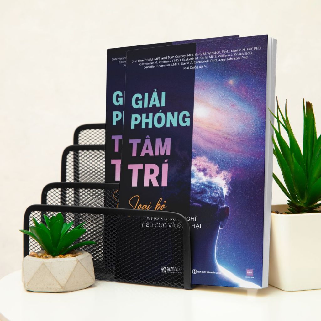 Sách Giải Phóng Tâm Trí, Bản Đồ Tư Duy, Giải Mã 40 Lời Nói Bên Trong, Thế Giới Của Những Người Không Bỏ Cuộc