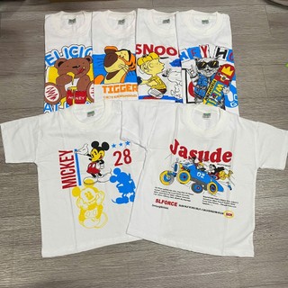Áo Tay Ngắn | Áo Tay Dài Thun Cotton Trắng Cho Bé Mặc Nhà, Đi Chơi | Vải Mát 6-65kg [Chất đẹp]
