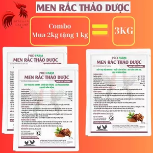 Combo mua 2 tặng 1 - Men rắc chuồng tiêu phân - khử mùi giúp vệ sinh chuồng trại, giảm mùi hôi, sạch khuẩn ngay bệnh (1