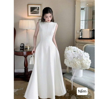 VÁy thiết kế tiệc nữ sang chảnh, dáng dài Eva_hamichi